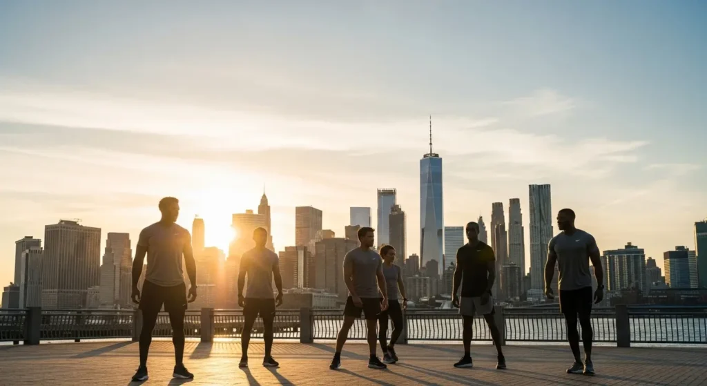 Diverse NYC athletes benefiting from VO2 Max testing for performance and health