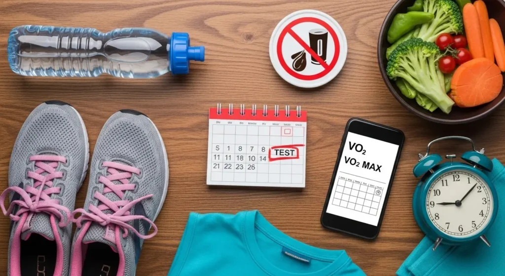 VO2 Max test preparation essentials and timeline checklist