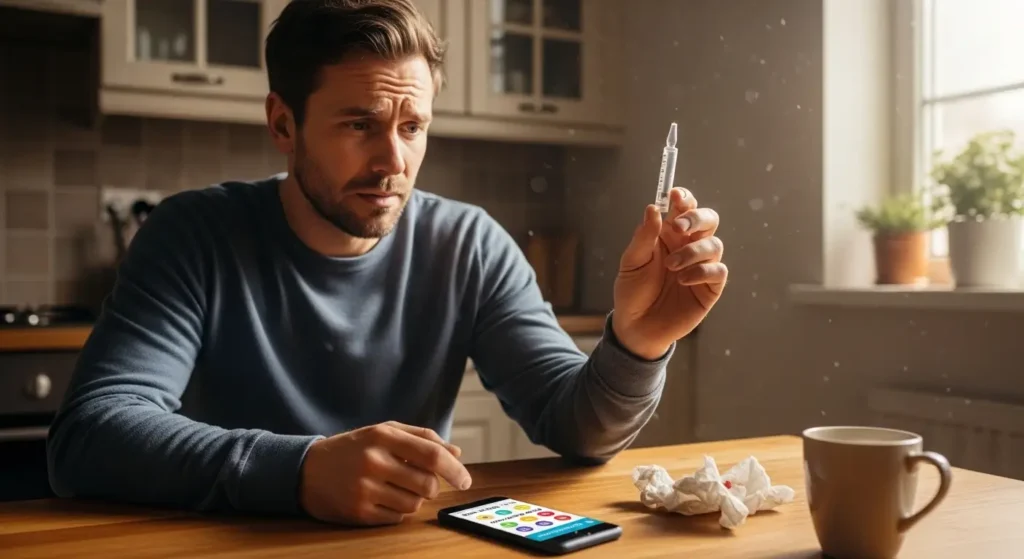 Person seeking emergency insulin assistance using helpline resources in New York